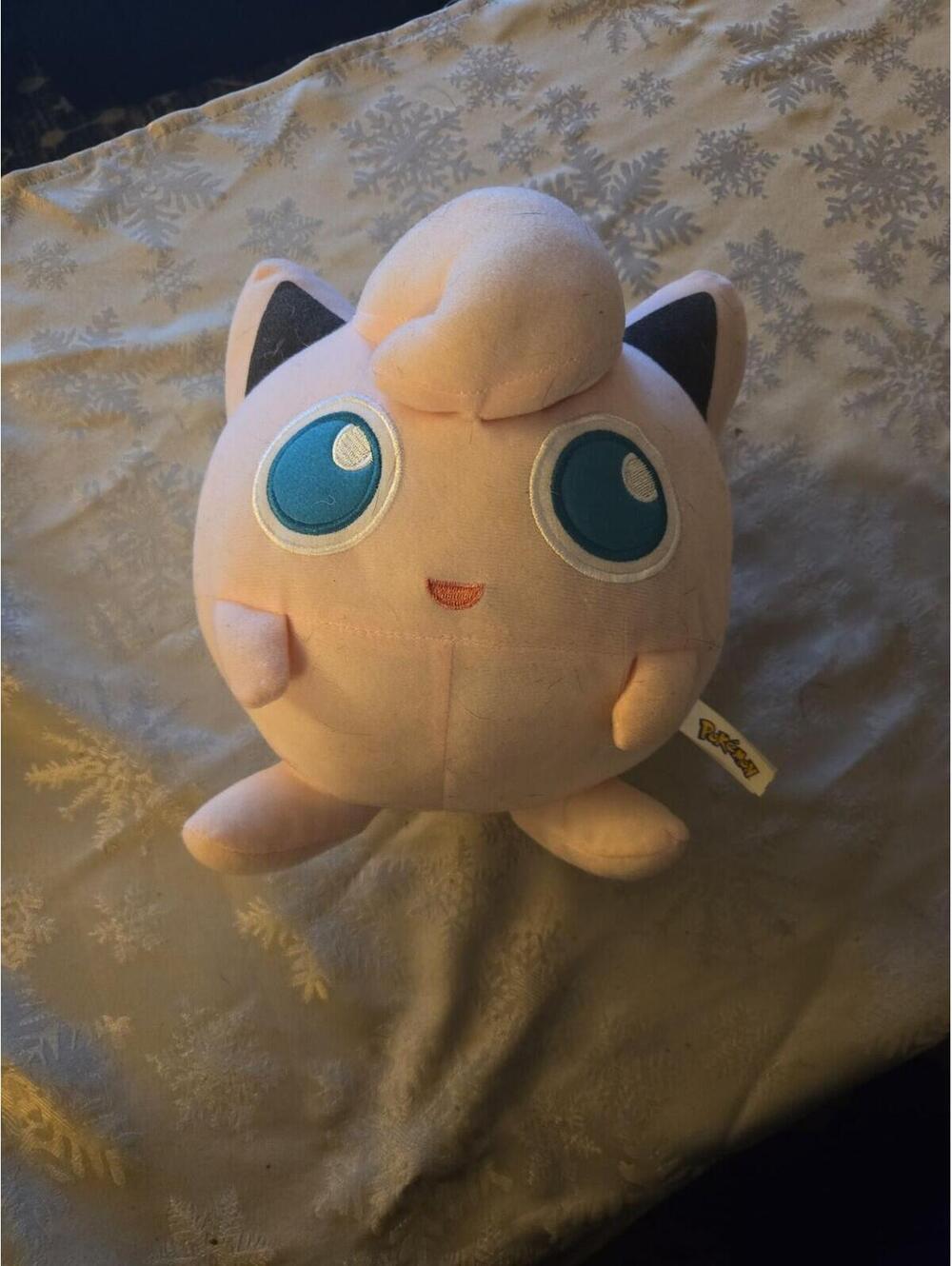 Vintage Pokemon Jigglypuff Plush 8-Inch Stuffed Toy
